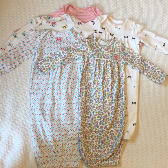 Carter's Other - Carter’s Newborn Gowns (SET OF 5)